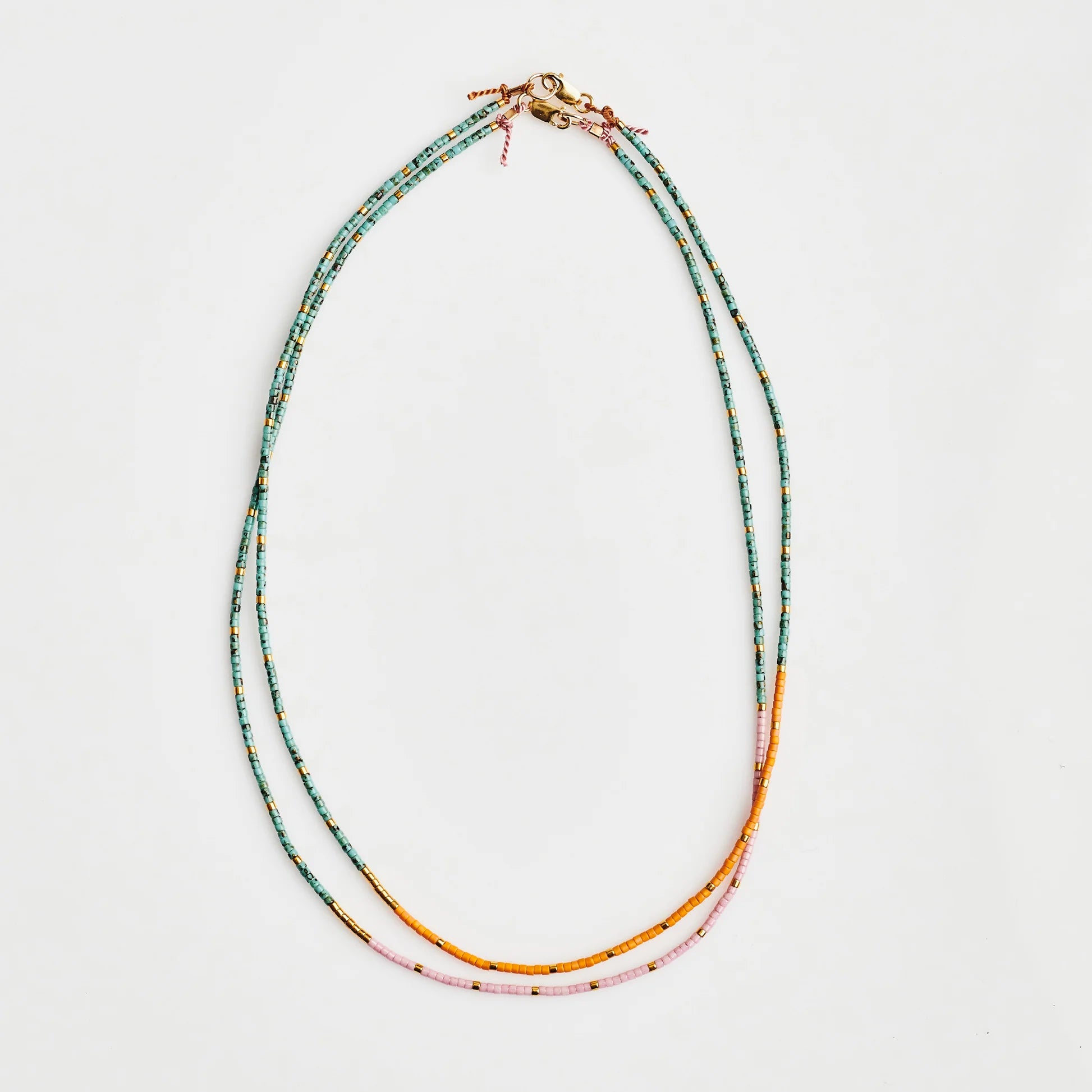 Dawn Fine Bead Necklace