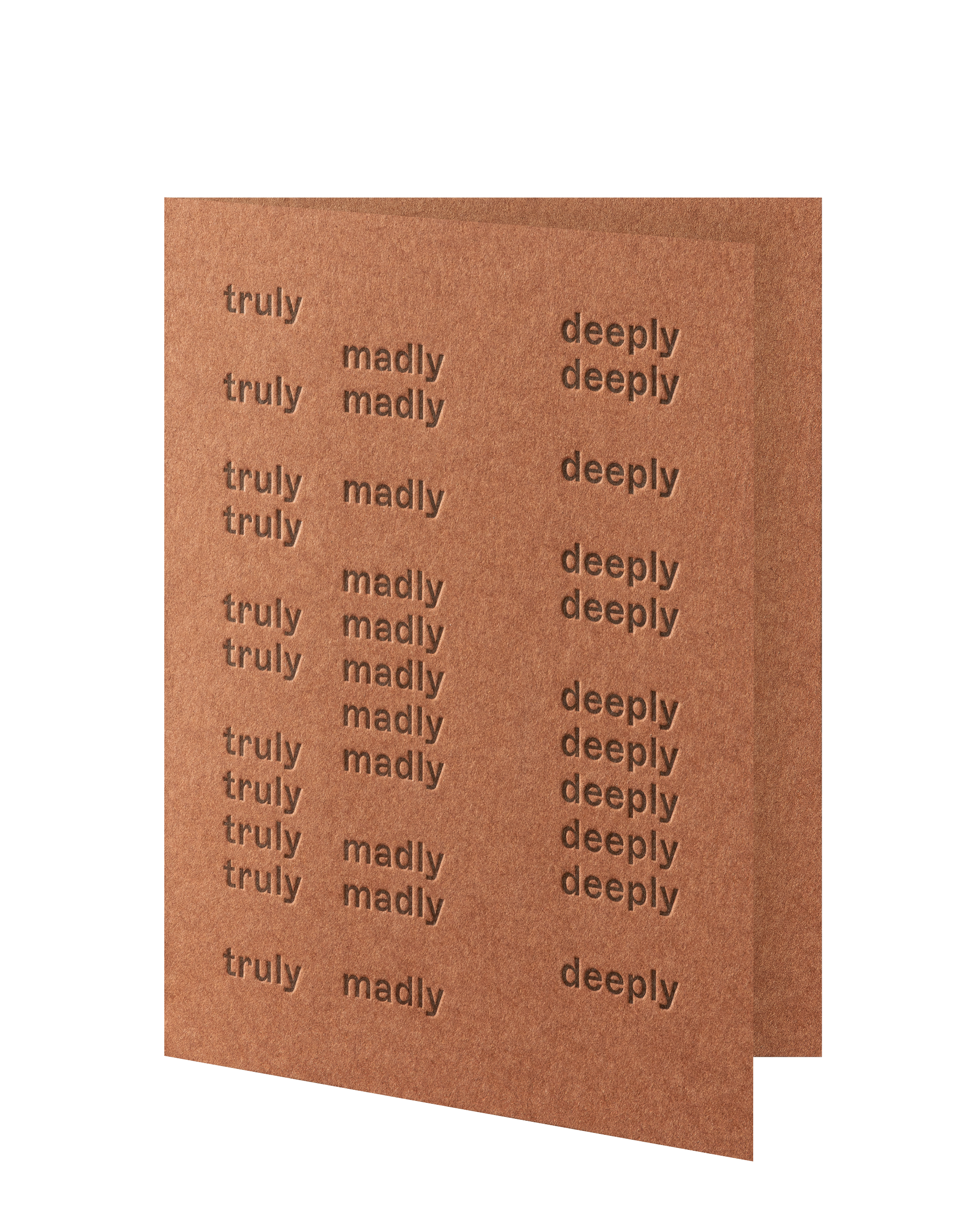 Truly Madly Deeply